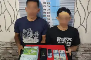 Polisi Amankan Dua Pria Pengedar Sabu di Aceh Tamiang