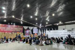 KIP Aceh Tengah Libatkan 150 Warga Sortir Surat Suara Pemilu