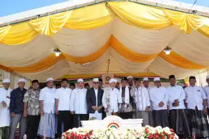 Kunjungi Ribuan Jemaah MPTT-I, Mahfud MD: Lebih Penting Silaturrahmi Daripada Kampanye