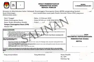 Surat Undangan Pemilihan di Nagan Raya Mulai Dibagikan Hari ini