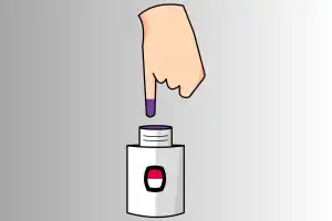 Asal-Usul Mencelupkan Jari dalam Tinta Usai Mencoblos di TPS