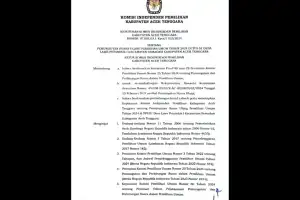 KIP Agara Gelar PSU di TPS 01 Desa Lawe Petanduk I