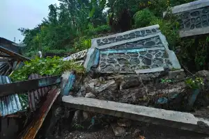 Dua Rumah Warga Aceh Tengah Tertimbun Longsor