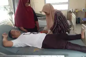 PPK dan Panwascam Lembah Sabil Masuk Puskemas Akibat Kelelahan