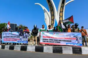 Aksi May Day di Banda Aceh: Cabut UU Cipta Kerja, Tolak Upah Murah