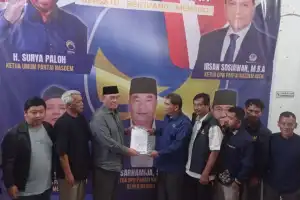 Tagore-Armia Daftar ke NasDem: Semoga Dapat Rekomendasi Mendukung TaGar