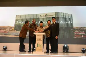 Resmikan Green Building BSI Aceh, Wapres Minta Jadi Poros Penggerak Ekonomi Syariah