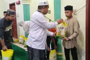 BKPRMI Salurkan Beras untuk Anak Yatim di Aceh Singkil