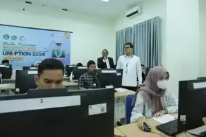 2.233 Peserta Ikut Tes UM-PTKIN di UIN Ar-Raniry