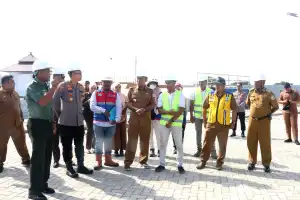 Tinjau Pembangunan Venue PON, Pj Bupati Pidie Yakin Rampung Tepat Waktu