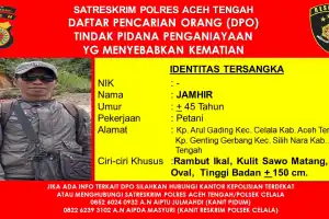 Polisi Geledah Rumah DPO Kasus Pembunuhan di Aceh Tengah