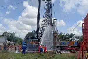 Kebakaran Sumur Minyak Pertamina EP Rantau Terjadi Ketika Well Service