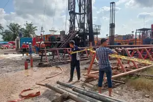 Polisi Selidiki Penyebab Kebakaran Sumur Minyak Pertamina di Aceh Tamiang