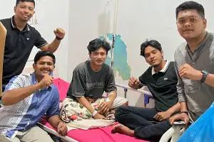 Alami Luka Serius saat Demo, Mahasiswa Unimal Dirujuk ke Banda Aceh