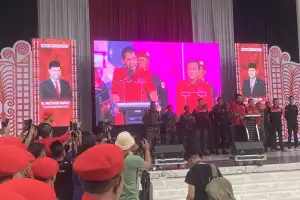 Deklarasi Cagub-Cawagub, Mualem Optimis Raih 72 Persen Suara di Pilkada Aceh 2024