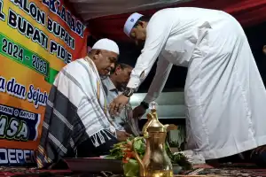 Penuhi Syarat Independen Pilkada Pidie, Pasangan JASA Silaturahmi dengan Pendukung