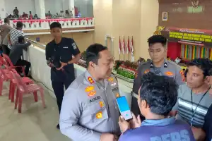 135 Personel Kepolisian Amankan Penyampaian Visi Misi Cabup Abdya