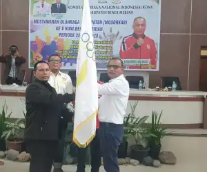 Edi Zulkifli Terpilih Secara Aklamasi Jadi Ketua KONI Bener Meriah