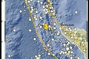 Gempa Kekuatan 5.8 Magnitudo Guncang Banda Aceh, Tidak Berpotensi Tsunami