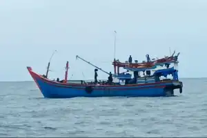 Kapal Diduga Pengungsi Rohingya Terlihat di Perairan Labuhan Haji Aceh Selatan