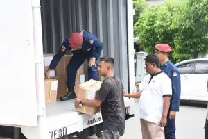 358.188 Lembar Surat Suara Pilkada Tiba di Banda Aceh