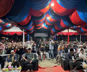 Ribuan Warga Hadiri Kampanye Tarsa di Suak Raya