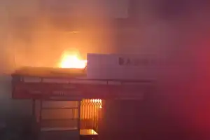 Lima Ruko di Simpang Keutapang Terbakar