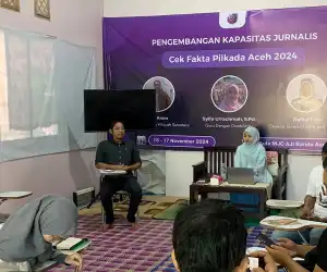 AJI Banda Aceh Buka Posko Liputan Pilkada dan Cek Fakta