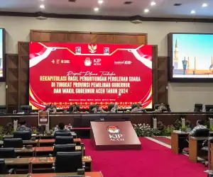 Rekapitulasi Pilgub Aceh Dimulai