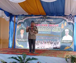 Maulid Nabi Muhammad SAW di MIN 9 Abdya Diwarnai Sejumlah Lomba