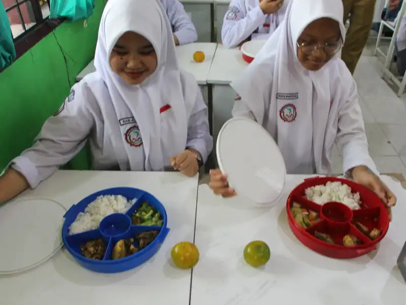 Peluncuran Program Makanan Bergizi Gratis di Aceh Tamiang