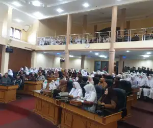 Geruduk Kantor DPRK, Ratusan Honorer di Bener Meriah Tolak Jadi Honorer Paruh Waktu