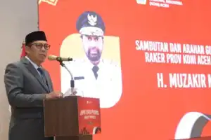 Plt Sekda Buka Rakerprov KONI Aceh