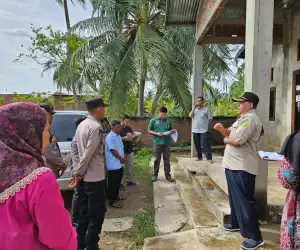 Pimpin Sidang Lapangan Perkara Harta Warisan, Ketua MS Jantho: Mari Saling Mengalah Mencapai Damai