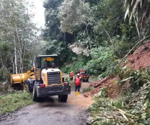 Sempat Lumpuh, Jalan Antar Desa Tertimbun Longsor di Aceh Tamiang Kembali Normal� �