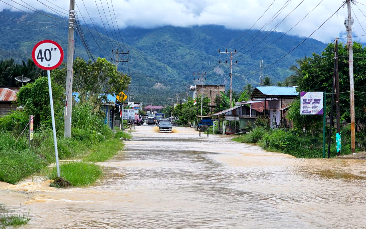 Banjir Bersemuka di Aceh Tenggara