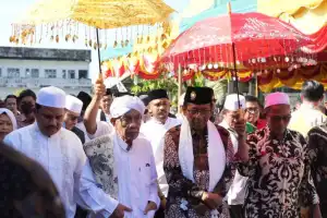 Jamaluddin Idham Dampingi Mahfud MD Silaturahmi Nasional di Abdya