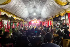 Ribuan Warga Padati Acara Merawat Kebudayaan Bersama Jamaluddin Idham