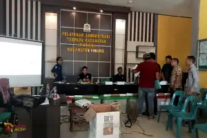 Besok, KIP Aceh Singkil Rekap Suara Tingkat Kabupaten