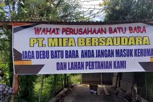 Terdampak Debu Batubara, Warga Aceh Barat Minta Solusi dari PT Mifa Bersaudara