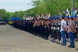 Pengamanan Babak Perempat Final Sepak Bola PON Aceh-Sumut Diperketat