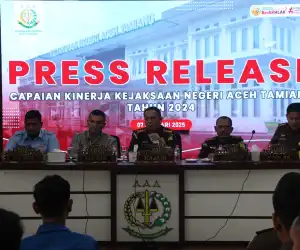 Kejari Aceh Tamiang Lelang Harta Rampasan Milik Bandar Narkoba