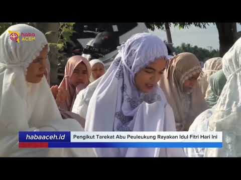 Pengikut Tarekat Abu Peuleukung Rayakan Idul Fitri Hari Ini